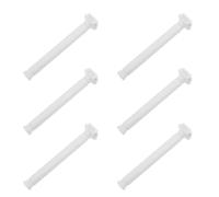 6pcs Roman Column Statue Abs White Miniature Decor