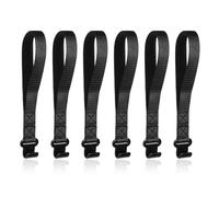 6pcs Rooftop Cargo Tie Down Hook Straps, Car Roof Cargo Carrier Door Hooks Car Door Hook Straps, Attaches to Car Door Frame, Car Door Cargo Hooks for Most Cars, Strapping Any Car Roof Luggage