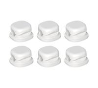 6Pcs Rotating Cord Fixer for Phone Charging Cord Data Line Management in Workplace or Home Desk Mount Cable Organizers Rotating Manager Organizers for Desk and Wall Adhesive ABS Charging Holder Line