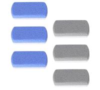 6pcs Round Foam Glass Pumice Stone for Feet Callus Remover