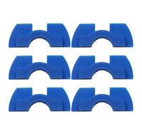 6Pcs Rubber Damping Cushions Spacer Vibrations Damper Electric Scooter Shake Reducers Front Fork Damping Rubber Pad Electric Scooter Shake Reducers