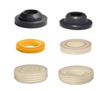 6pcs Rubber Fixings for Toilet For Seats to Complement Standard Bolt-Based For Seat Attachment Systems