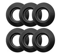 6PCS Rubber Kayak Guard Old Drip Ring Kayak Paddle Drip Ring Replacement Splash Guard Paddle Accessories Rubber Guardall