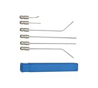 6Pcs Rustproof Pressure Washer Nozzle Set with Double Tip Design Professional Descaling Tool for Rustproof Steel Set