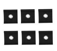 6PCS RV Awning Hooks for Piping Rail - Nylon & 304 Stainless Steel, Rust-Proof, Compatible with 5-6 mm and 7-8 mm Slot Awnings, for