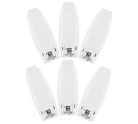 6pcs Rv Door Catch Clips for Camper and Trailer, Universal Plastic | Quick Installation, Low Noise Design, Securely Locks Doors and Windows, Universal Compatibility