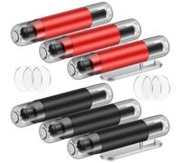 6PCS Safe Pro X Car Window Breaker, Car Safety Hammer, 2 in 1 Cars Window Breaker Escape Tool with Seat Belt Cutter, Cars Safe Hammer Accessories Compatible with All Vehicles, Auto, Bus