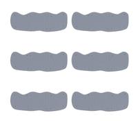 6pcs Safety Hat Sweatband Sponge Pu Sweat Absorbing Pad for Hard Hat