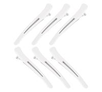 6pcs Salon Hair Clip For Sectioning And Styling With Silicone Band Fashion Hair Accessories For Home Use