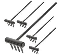 6pcs Sandbox Mini Rakes Zen DIY Miniature Rakes for Table Patterns