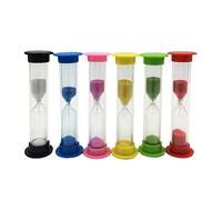 6PCS Sandglass Hourglass Sand Timer Set 30S/1M/2M/3M/5M/10M