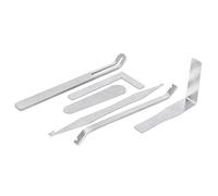 6Pcs Saxophone Repair Tool Kit, Professional Wind Instrument Accessories, Saxophone Key Cover Adjustment and Sound Hole Repair Set with Pogo Hook, E Clamp, Tuning Tools for Flute P