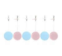 6pcs Screen Cleaning Cloths Pp Silicone Practical Cleaning Tool