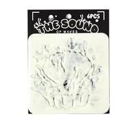6Pcs Sea Creature Theme Templates 5x5Inch Kids Drawing Stencils for Card Making Wood Sign Cake Painting Wall Decoration Stencils for Kids Creativity