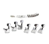 6Pcs Sealed Guitar String Tunings Peg Replacement Guitar Machine Head Knobs Tunings Key Left Hand Acoustics Guitar Tuner