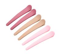 6Pcs Sectioning Hair Clips, Plastic Hairdresser Crocodile Duck Billed Clips for Styling Women Girls Hairdressing Salon Tool