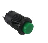 6pcs Self-Lock/Momentary Pushbutton Switches DS228 DS428 12mm OFF- ON Push Button Switch 3A /125VAC 1.5A/250VAC DS-228 DS-428(6pcs green,Self locking)