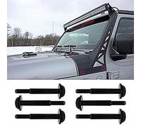 6Pcs/Set 18-19 Jeep Wrangler JL Replacement M8 Torx Screws Bolts Refitting Screw Sets for Pillars, Windshield Frame, Hinges, Hard Full Doors, Hard Door Hinges from Tackpro