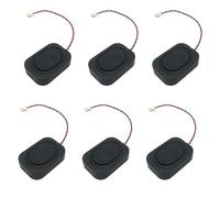6PCS/Set 8OHM 2W 2030 Cavity 20x30mm Speaker with 1.2kHz Terminal Cable Wire Easy Installation