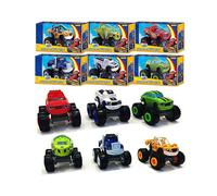 6PCS/SET Blaze the Monster Machines Vehicles Diecast Toy UK