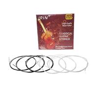 6pcs/set C101 Classical Guitar Strings Black Nylon Fiber Silver Plated String Guitar Strings Acoustic Light