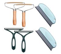 6PCS Set Carpet Brush for Pet Hair, Carpet Scraper Tool, including a Scraper, a One-Shot Cleaning Tool, etc., Brush Is Suitable for Carpets and Furniture and Can Remove Pet Hair