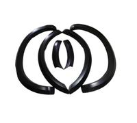 6pcs/set Fender Flares Matte Black Wheel Eyebrow Trim Guard Protector Mudguards Compatible for ISUZU D-MAX 2020 2021 2022 2023 Fender Flares Extra Wide Body Wheel Arches