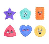 6Pcs/Set Fidget Toys Super Soft Texture Sensory Stress-Relieving Toy Safe Fun Worry Stone for Anxiety Relief Worry Stone