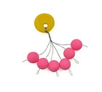 6pcs/set Fishing Bob Bar Stopper Glow Float Buoy Fishing Line Plug Float Stopper Trout Fishing Accessories