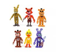 6pcs/Set Five Nights at Freddy's Action Figure FNAF Collect Toy Kids Gift NEW