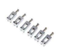 6pcs/set Guitar Roller Tremolo Bridge Saddles System Replacement For Strat ST Stratocaster Tele Telecaster Electric Parts