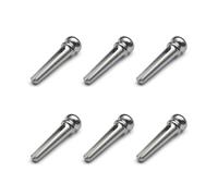 6pcs/set Guitar String Peg Claw Metal Acoustic Guitar Bridge Pin Peg Fork Guitar Bridge End Pin Replacement Parts