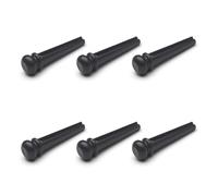 6pcs/set Guitar String Pegs Claws Metal Acoustic Bridge Pin Peg Fork Bridge End Pin Replacement Parts Acoustic Guitar Pegs