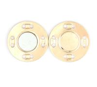 6PCS/Set Magnet Buttons Sewing Supplies Magnetic Metal Buckle 3 Pairs Invisible Snap Buttons Fastener for Clothing Coat Handmade DIY Accessory