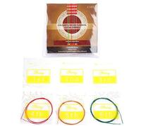 6pcs Set Metal Nylon Strings Replacement Part Accessory Classic Acoustic Guitar E 1st B 2nd G 3rd D 4th A 5th E 6th for Guitar Players