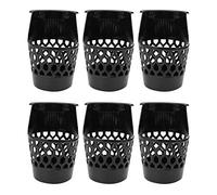 6Pcs/Set Plastic Table Billiard Pockets Web Billiard Pockets Pool Table Home Entertainment Billiard Ball Storage Pocket Pool Table Accessories(20CM)