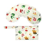 6Pcs/set Reusable Bamboo Nursing Pad Super Absorbent Breast Milk Protections Mat with Portable Diaper Storage Bag
