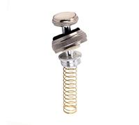 6pcs Set Trumpet Finger Button with Spring Cb101 Metal Repair Cap | Six Piece Silver Replacement Set, Trumpet Use, Portable Metal Parts, Cb101 Model for Accurate Key Action