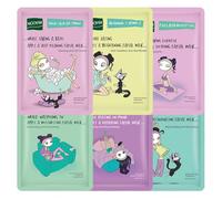 6Pcs Sheet Masks,Hydrating Face Mask Set for Teenage Girls,Face Mask Skincare,Moisturising and Firming Nourishing Face Masks - Soothing Sheet Face Mask