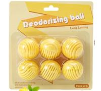 6PCS Shoe Deodorizer Balls,Shoe Air Freshener,Shoe Fresheners,Shoe Odour Eliminator for Lockers, Shoe cabinet,Gym Bags, Homes, Offices and Cars