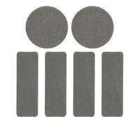 6Pcs Shoe Repair Patches Adhesive Sneaker Repair Patches Square Round Shoe Hole Prevention Easy Use