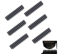 6PCS Silicone 3D Printer Nozzle Brush Reusable Silicone Nozzles Wiper Replacement 3D Printer Nozzle Wiper Cleaning Tool Kit Compatible with Bambulab A1