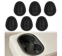 6PCS Silicone Car Cup Holder Insert, Cups Holders Inserts Anti-Shake | Self-Adhesive Coaster, Bottle Stabilizer, for Cars, Truck & SUV, Holders Position Limiter