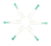 6Pcs Silicone Ear Cleaning Spoon Heads Reusable Transparent Wax Removal Tips for Adults and Easy Replacement for Convenient Ear Hygiene