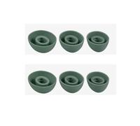 6PCS Silicone Ear Tips For Oneplus Buds Pro 2, Earphone Earplug Cover Replacement Small/Medium/Large 3 Size Earbuds Earcaps Set (green)