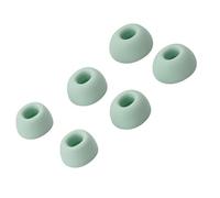 6pcs Silicone Earbuds Tips Earphone For Redmi Buds6 Pro/for Buds5 Pro Ear Tips Earcup Sleeve Eartips Replacement Buds S/M/L In Ear Buds Headphones Noise Isolation Cover Caps (green)