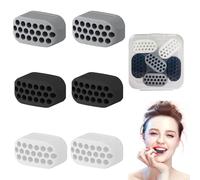 6pcs Silicone Jawline Exerciser Chew, Jaw Trainer for Men Women Facial Strength Training, Targeted Jawline Training for daily use, lower face exercise, jaw shaper, face muscle trainer
