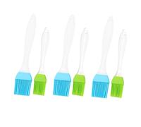 6PCS Silicone Pastry Basting Brushs, Basting Brush for Cooking, Silicone Cooking Brush for Oil,Ideal for Baking, Grilling and Barbecuing