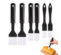 6PCS Silicone Pastry Brushes Multipurpose Basting Brush Professional Heat Resistant Basting and Oil Brush for Cooking Baking BBQ Kitchen Tool Perfect for Home Chefs BBQ Enthusiasts