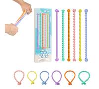 6pcs Silicone Sensory Stick - Small Sensory Sticks for Toddlers, Sensational Fidget Toys, Autism and Adhd Toy, Calming Sensational Tools for Stress Relief, Perfect for Calming and Focus